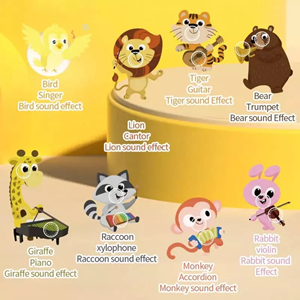 اسباب بازی تبلت موزیکال حیوانات LEARNING FUN AMAZING WORLD OF ANIMALS FINGER READER_اسباب بازی